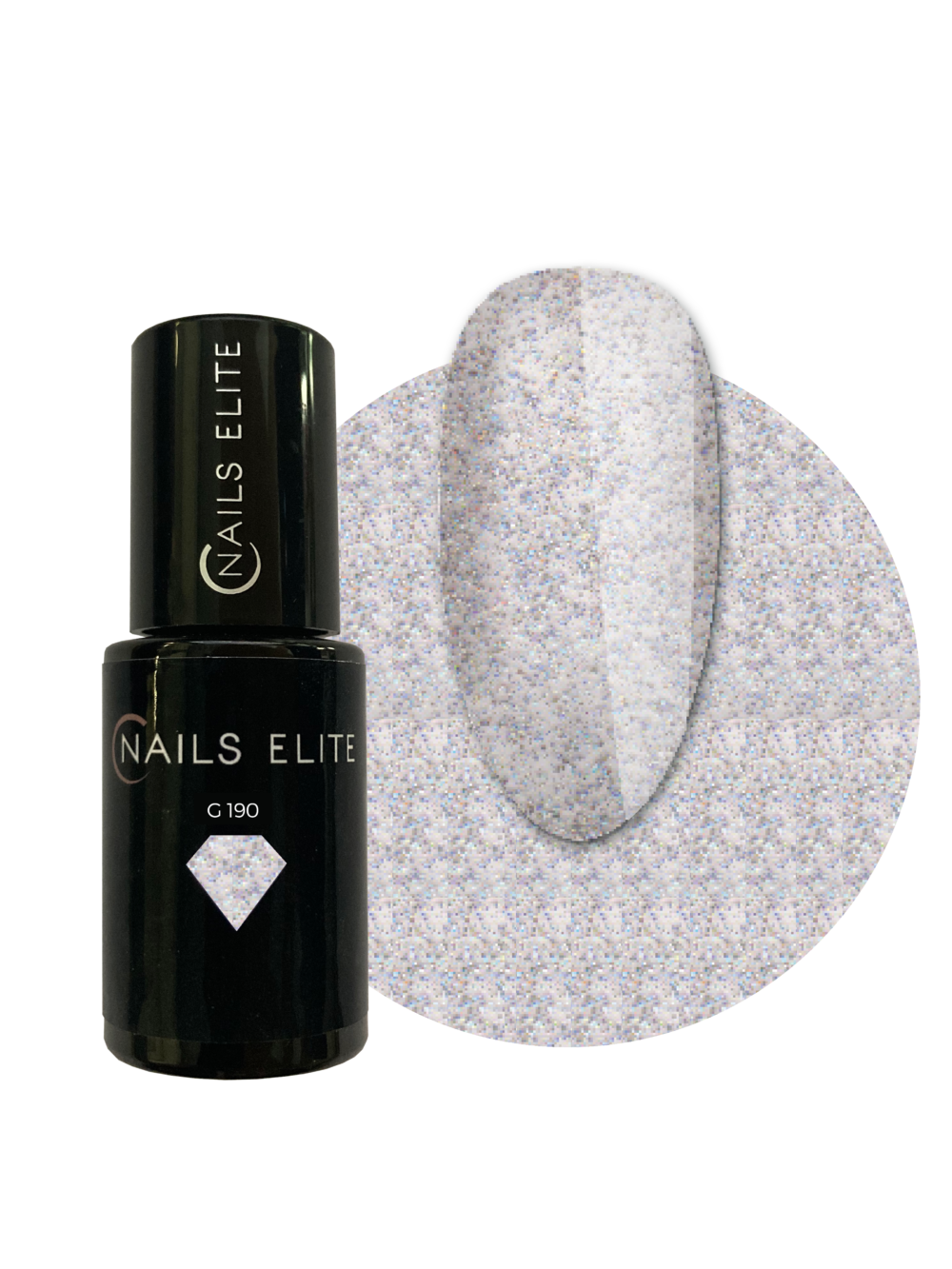 Semipermanente Uv Lac Glitter G 190 8ml