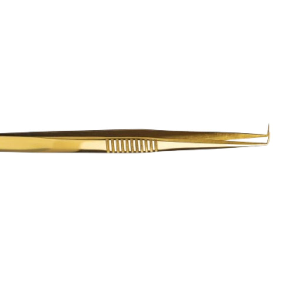 Pinza Curva 3mm 90° per extension ciglia