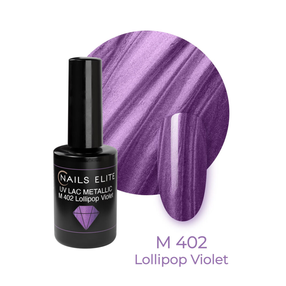 Semipermanente Uv Lac Metallic Lollipop Violet M 402