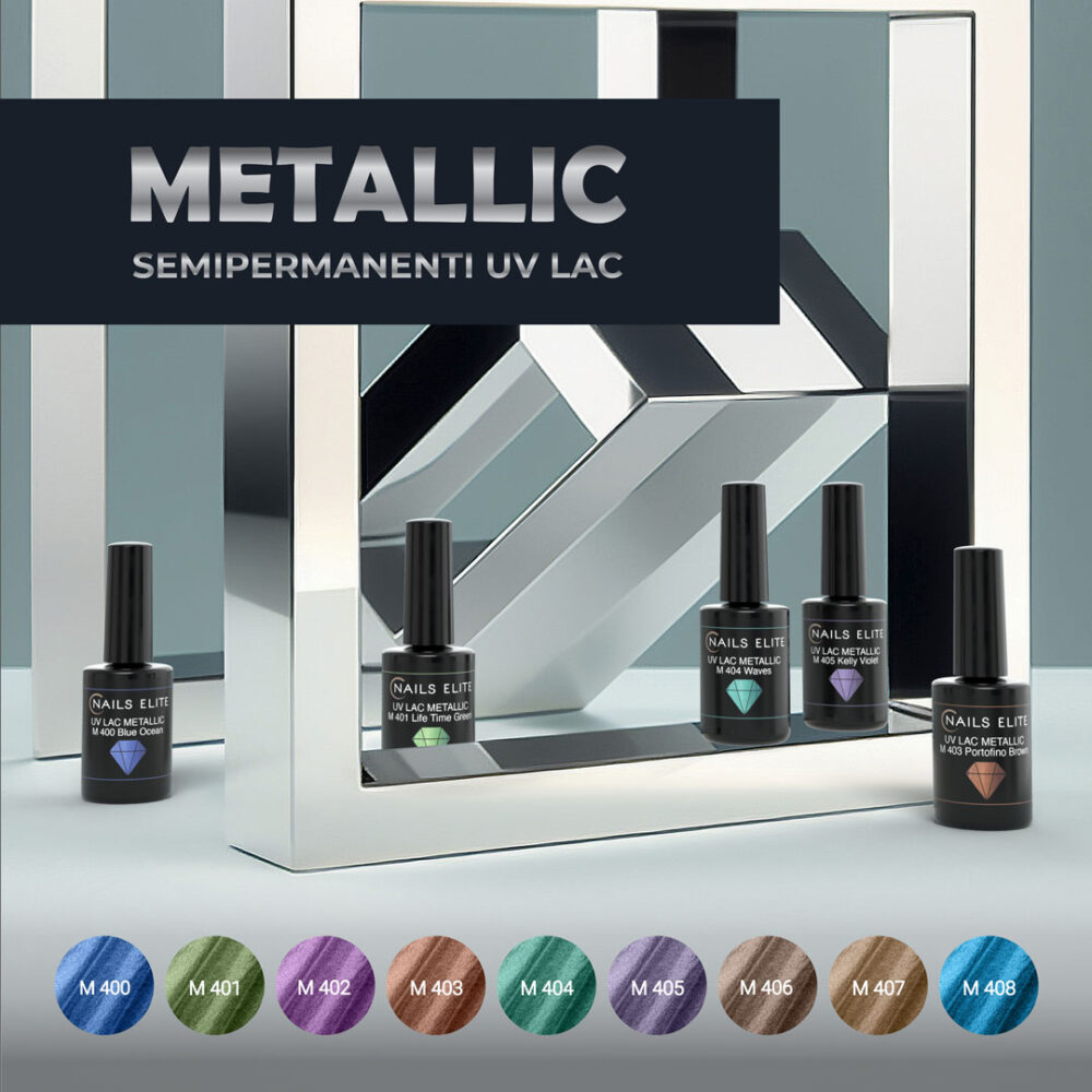 Kit Semipermanente Metallic 8ml